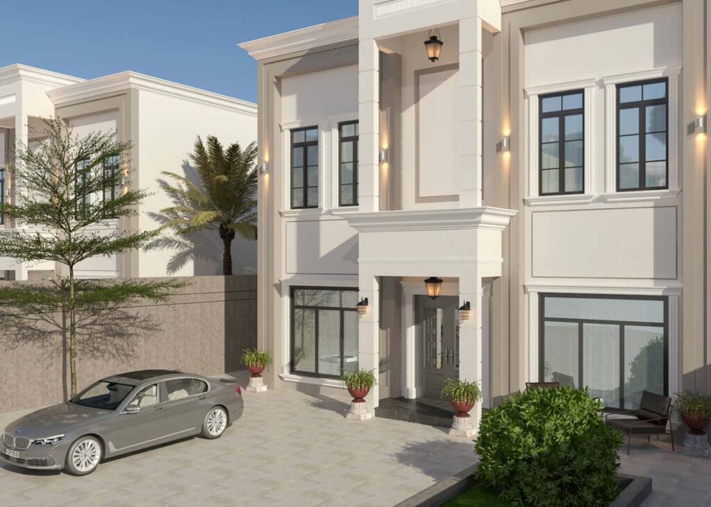تصميم الديكور الخارجى شركة المتحدون الأوائل